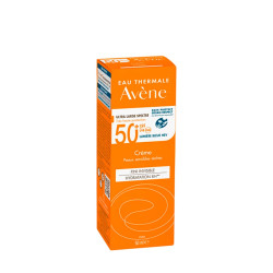 Crème solaire -peaux sèches - spf50+ - Avène - 50ml