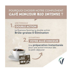 Café Bio minceur intense - Vitavea - 12 sachets