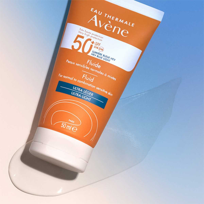 Ecran solaire fluide