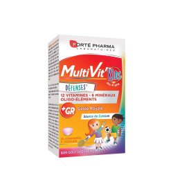 Complément alimentaire multivitamines kids - Forté Pharma MultiVit 4G - 30 comprimés