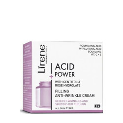 Crème anti-rides à l'Acide Rosmarinique - Lirene Acid Power - 50ml