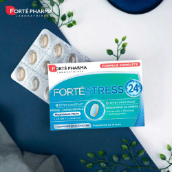 Complément alimentaire - anti-stress adultes - Forté Pharma Forté Stress 24H - 15 comprimés/j