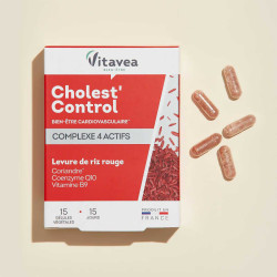 Complément alimentaire - bien-être cardio-vasculaire - Vitavea Cholest Control - 15 gélules