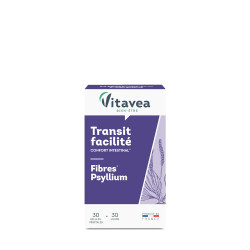 Complément alimentaire - confort intestinal - Vitavea Transit Facilité - 30 gélules