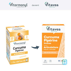 Curcuma pipérine - Vitavea - 30gélules