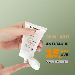 Crème anti-taches invisible - spf 15+ - Esth'Elle Skin Light - 30gr
