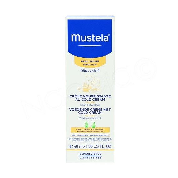Crème nourrissante peau sèche - Mustela - 40ml