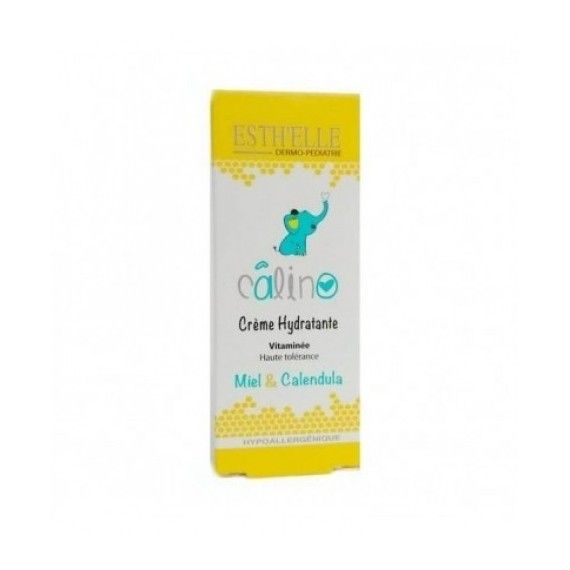 Crème hydratante vitaminée - miel et candula - Calino - 50gr
