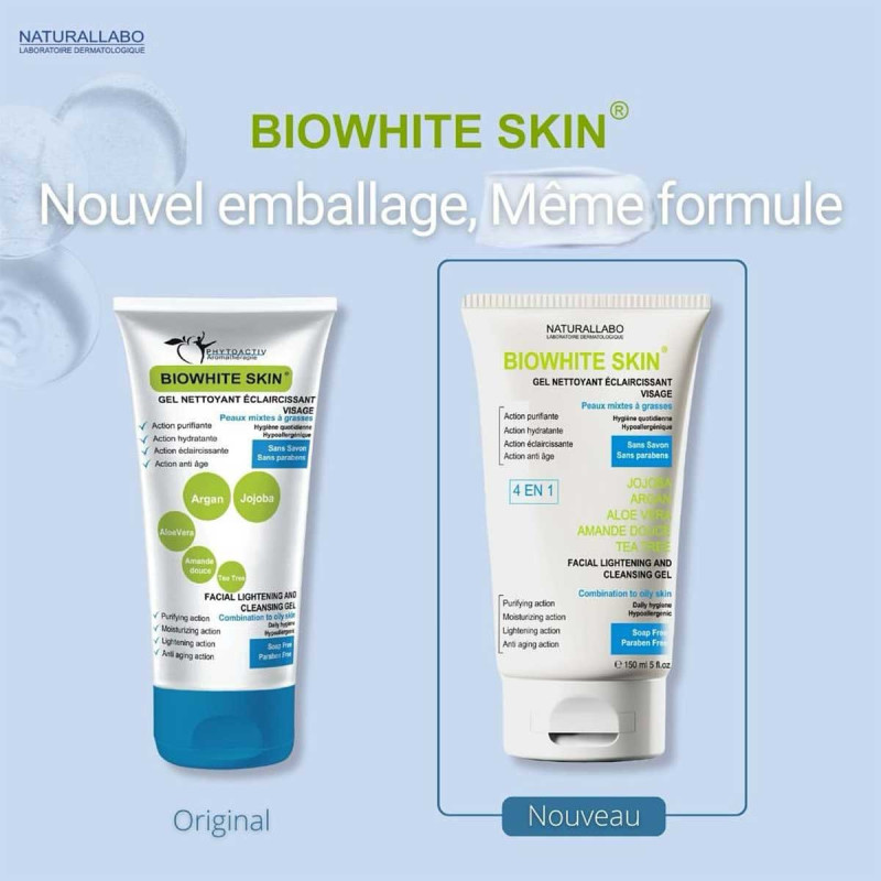 Gel Nettoyant Éclaircissant visage