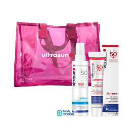 Ultrasun sac de plage rose...