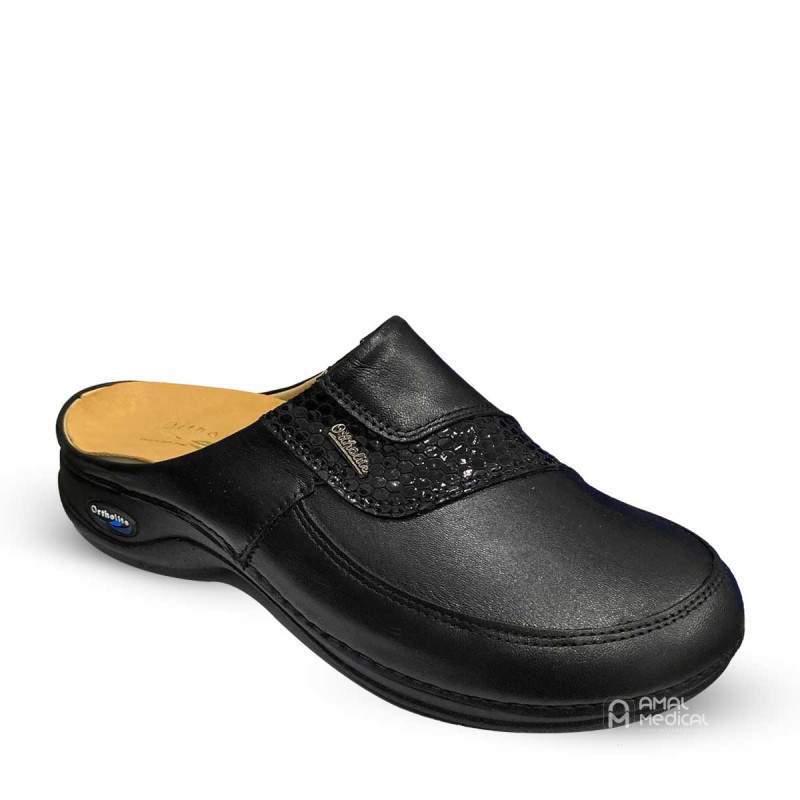 Ortholite - Sabot orthopédique Femme - FY01 Noir Croco