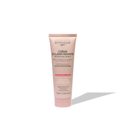 Crème visage éclaircissante whitening effect peaux sèches