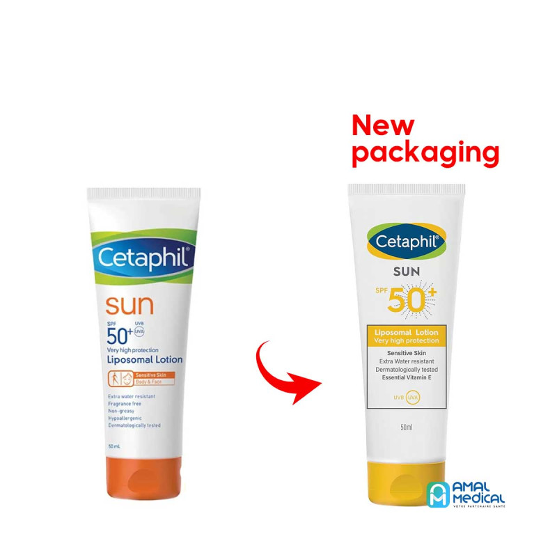 Cetaphil Sun - Lotion liposomal Spf 50+ - 50ml