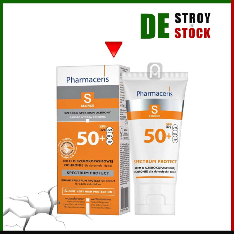 Pharmaceris S Spectrum Protect - Ecran solaire invisible spf50+ PPD30 - 50ml
