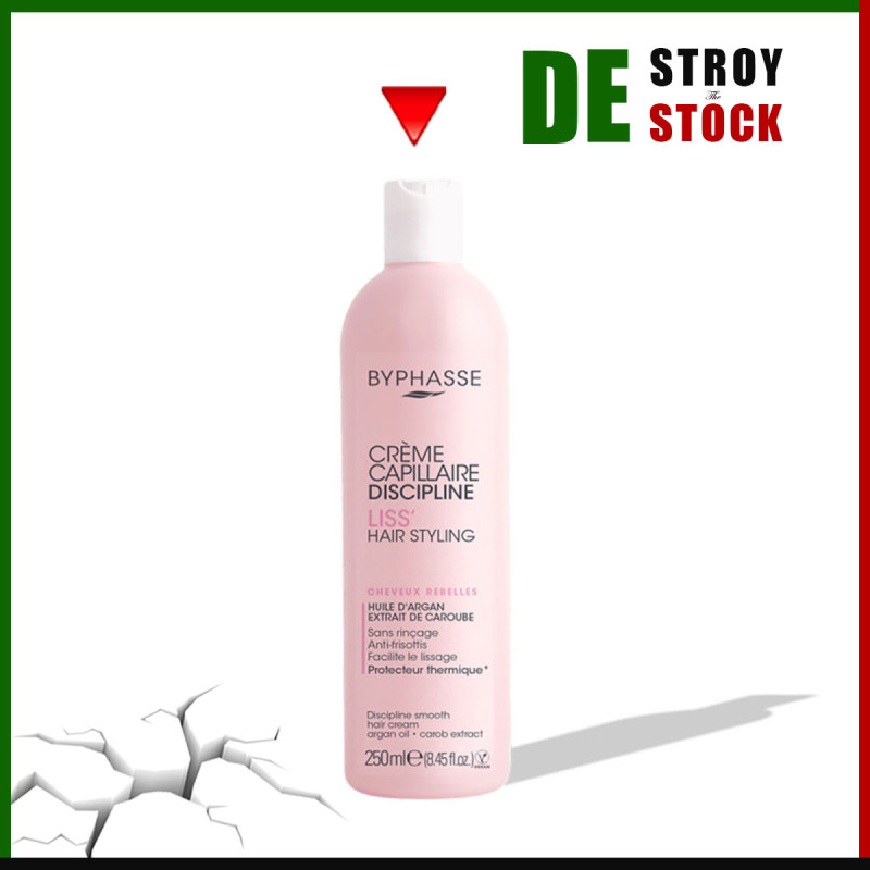 Byphasse - Crème capillaire discipline LISS' cheveux rebelles - 250ml