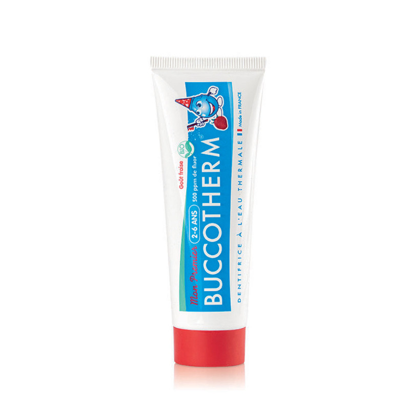 Buccotherm -dentifrice enfants 2-6 ans au gout fraise - 50ml