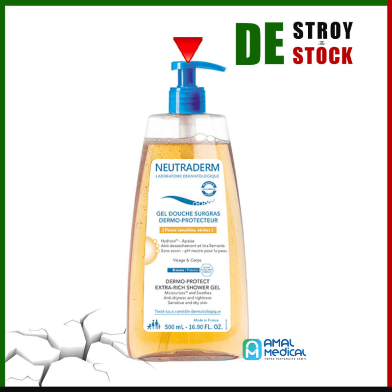 Neutraderm - Gel douche surgras dermo-protecteur - 500ml
