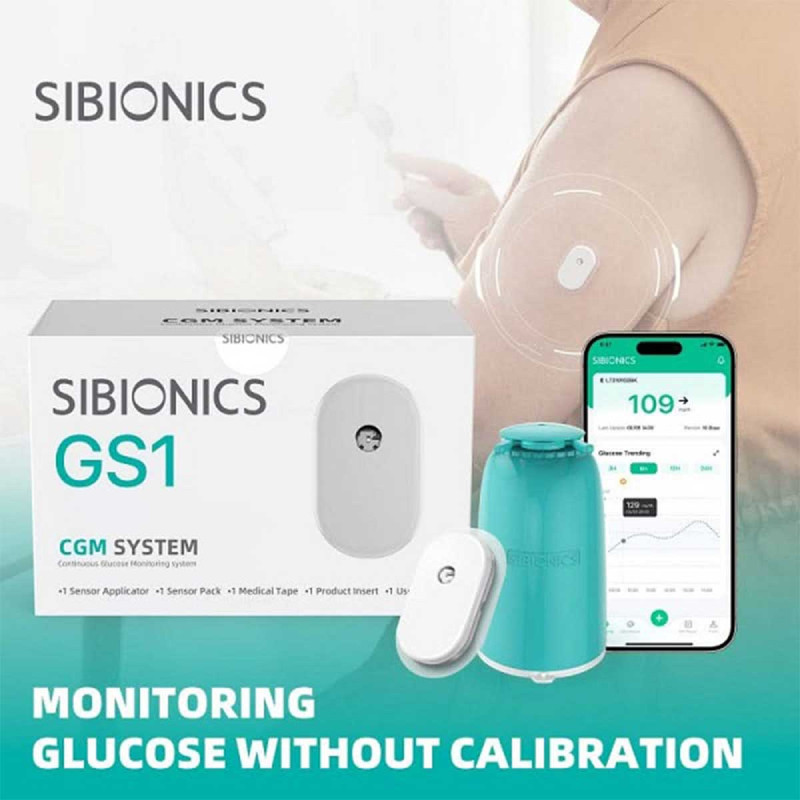 SIBIONICS GS1 Système de surveillance continue du glucose