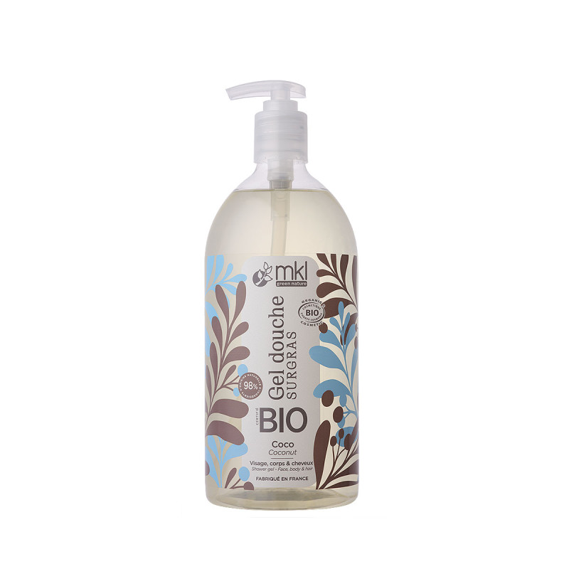MKL - Gel douche surgras BIO Coco