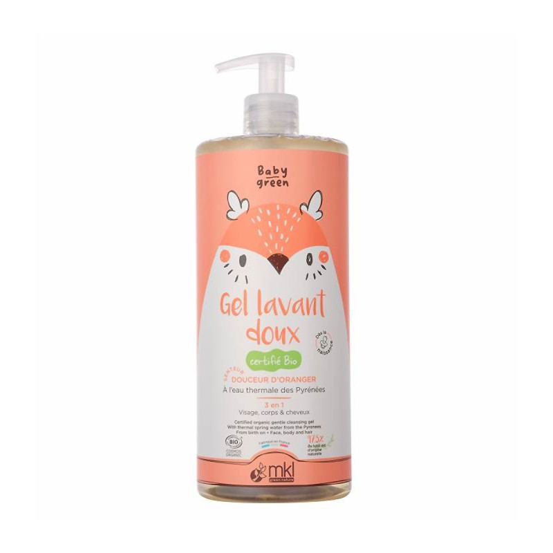 MKL - Baby Green Gel lavant doux Bio