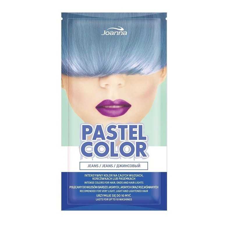 shampoing colorant pastel