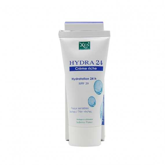 Crème hydratante riche - Xen Hydra 24 - spf20+ - 50gr