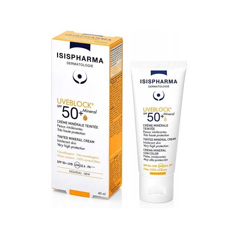 Isispharma Crème Minérale Teintée SPF50 40 mL