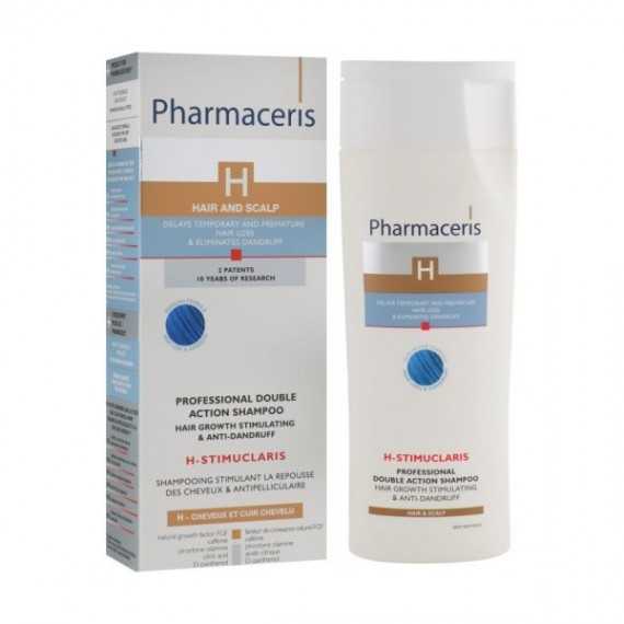 Shampoing double action anti-chute & anti-pelliculaire - Pharmaceris H-stimuclaris - 250ml