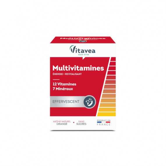 Complément alimentaire - Multivtamines - énergie - Vitavea - 24 comprimés effervescents