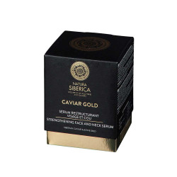 Sérum restructurant visage et cou – Natura Siberica Caviar Gold – 30ml