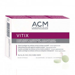 Complément alimentaire anti-stress oxydatif - ACM Vitix - 30 comprimés