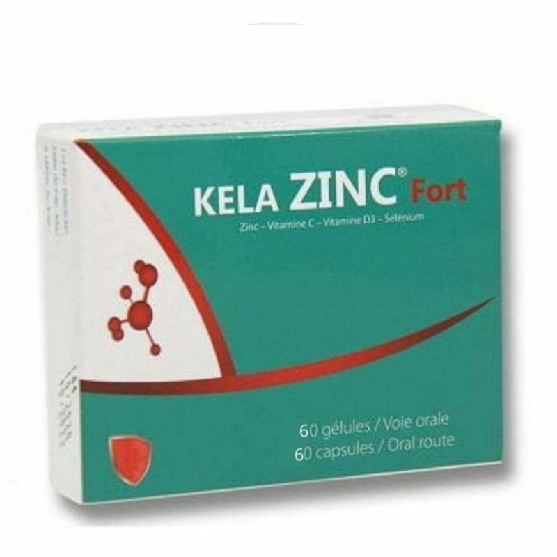 KELA ZINC FORT OMEGA 3 60 Gélules