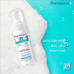 Mousse nettoyante apaisante visage et yeux - Pharmaceris-A Puri-Sensilium - 150ml