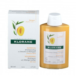 Shampooing traitant Nutritif à la beurre de Mangue - Klorane - 200 ml