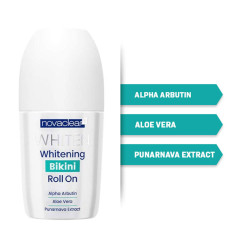 Roll on éclaircissant zones intimes - maillot - Novaclear Whitening Bikini - 50ml