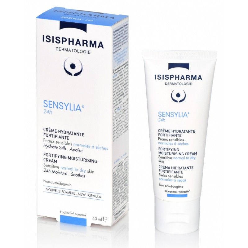 IsisPharma Sensylia 24h Crème Hydratante Peau Normal à sèches