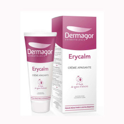 Crème apaisante - Peaux réactives et intolérantes - Dermagor Erycalm - 40ml