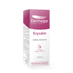 Crème apaisante - Dermagor - erycalm  peaux réactives et intolérantes - 40ml