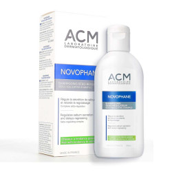 Shampoing sébo-régulateur - cheveux gras - ACM Novophane - 200ml
