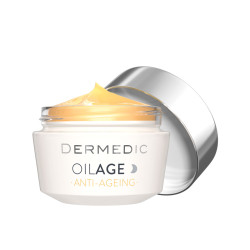 Crème de nuit réparatrice - restaurant la densité de la peau - Dermedic Oilage Anti-Ageing - 50ml