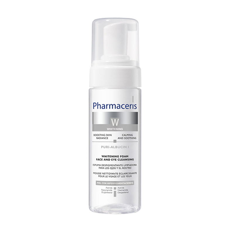 Mousse nettoyante éclaircissante visage et yeux Mousse nettoyante éclaircissante visage et yeux