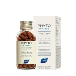 Complément alimentaire - fortifiant cheveux et ongles - Phyto Phanere - 120 capsules - Cure 2 mois