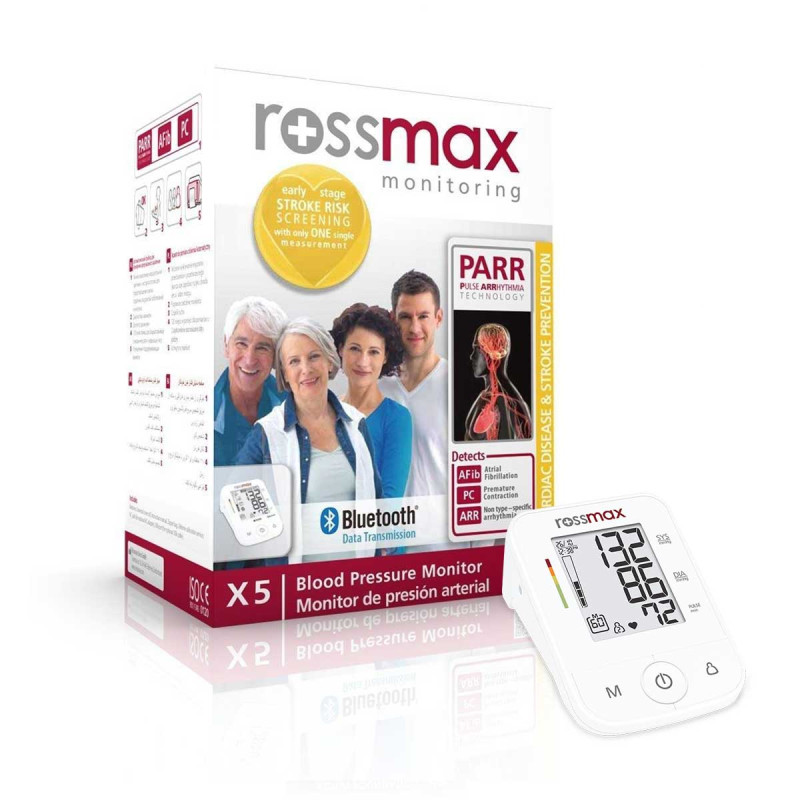 Tensiomètre électronique Au Bras - Rossmax X5 Tensiomètre électronique Au Bras - Rossmax X5