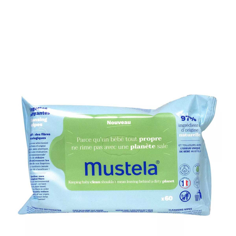 Mustela Lingettes Lot de 4 - Pharmacie du Pôle Santé
