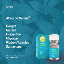 Alcool de menthe - Kenko - 30ml