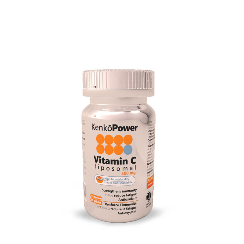 Complément alimentaire vitamine C Liposomal KenkoPower 30 gélules