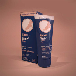 Crème réparatrice et nourrissante des pieds - Kenko Lano Line - 75ml