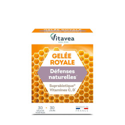Gelée royale suprabiotique Vitamin C - D - Vitavea - 30 gélules