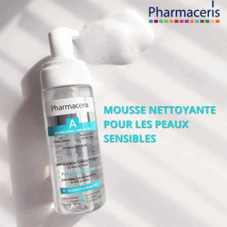 Mousse nettoyante - Pharmaceris A - apaisante puri-sensilium - 150ml