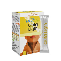 Complément alimentaire éclaircissant & anti-âge - Gluta Light - 14 bâtonnets de 10ml